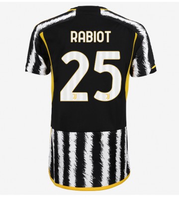 Juventus Adrien Rabiot #25 Primera Equipación Mujer 2023-24 Manga Corta